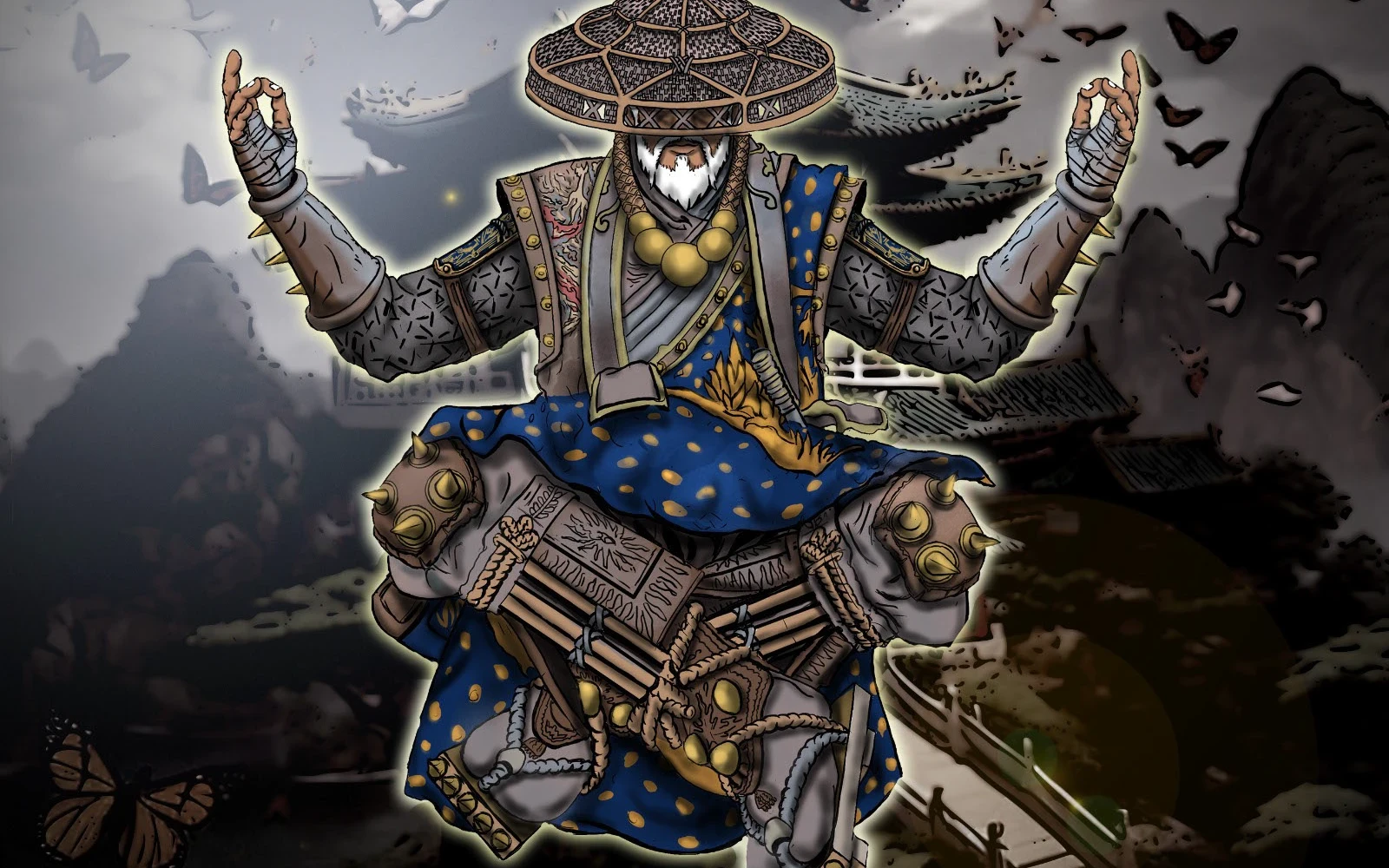 Aramusha character design